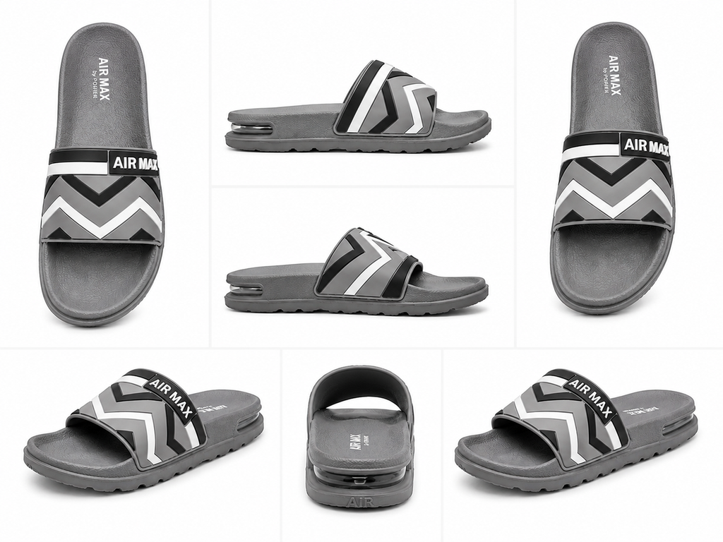 AirMax Men's Comfortable Casual Slippers | Soft & Lightweight Slides
