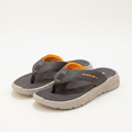 Deluxe Sports Inc. Flip Flops - Charcoal Grey