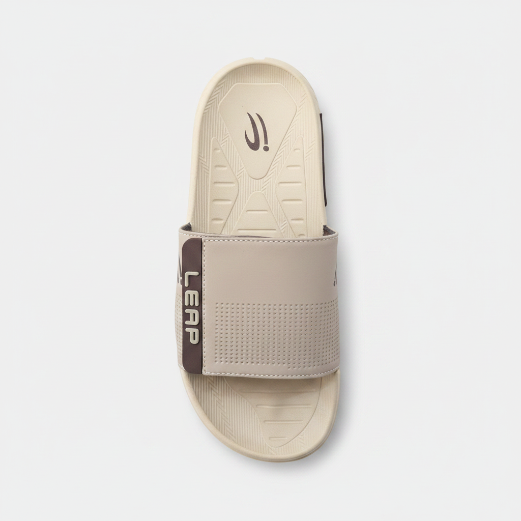 LEAP iC Slide Sandals - Cream/Beige