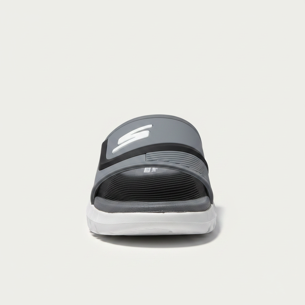 Skechers Hyper Burst Recovery Slide Sandals - Grey