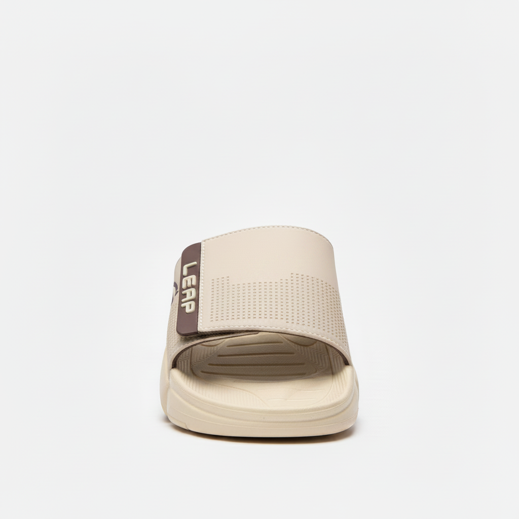 LEAP iC Slide Sandals - Cream/Beige