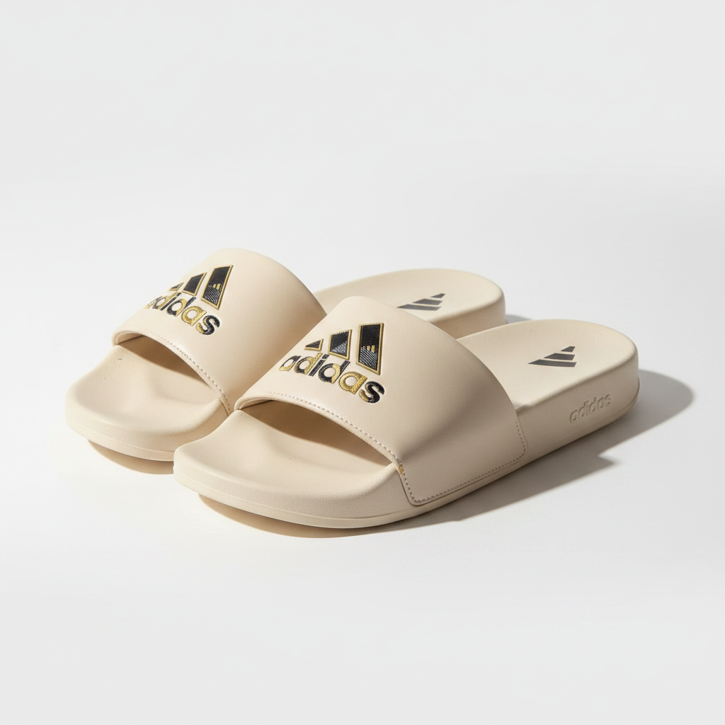 Adidas Adilette Comfort Slide Sandals - Cream