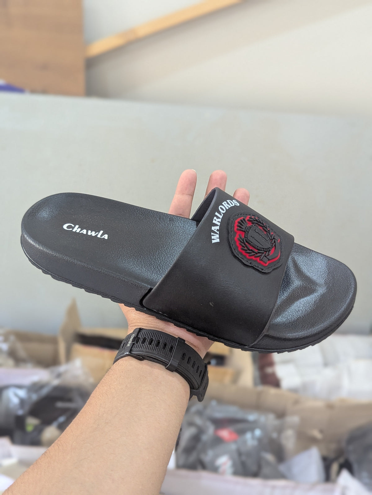 Chawla Warlords Slide Sandals - Black