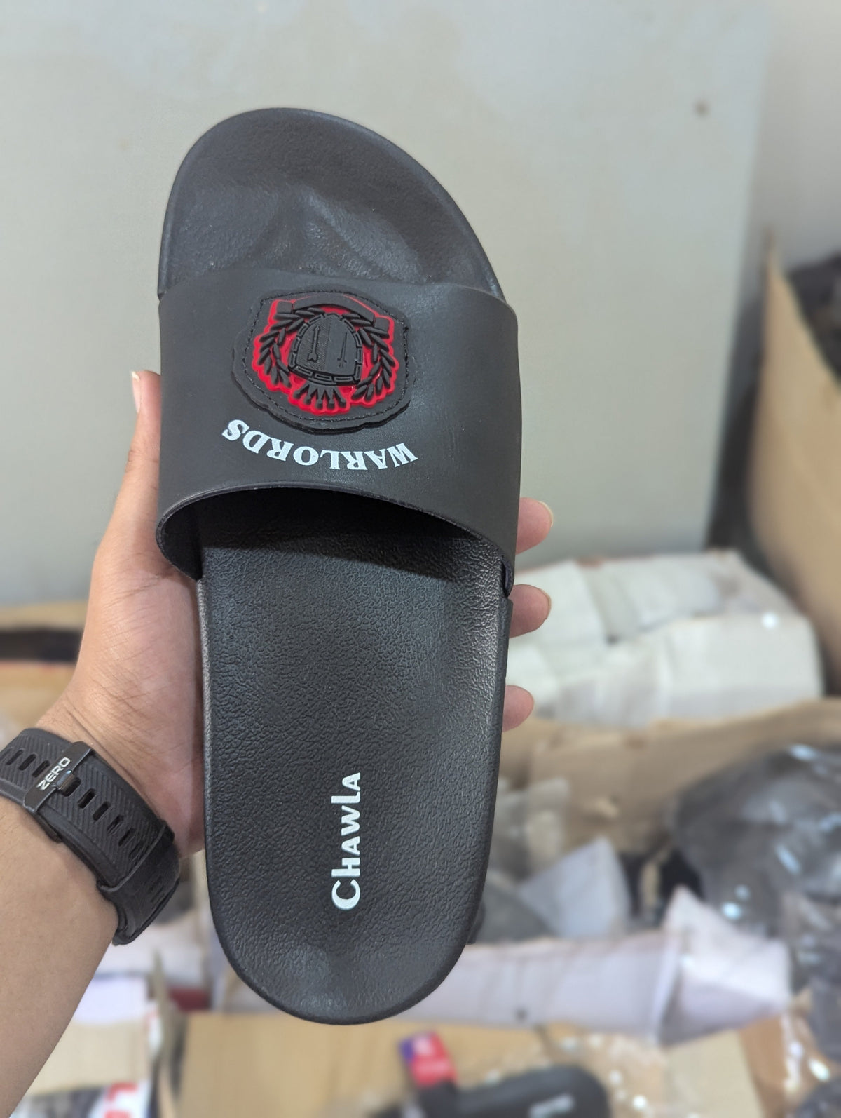 Chawla Warlords Slide Sandals - Black