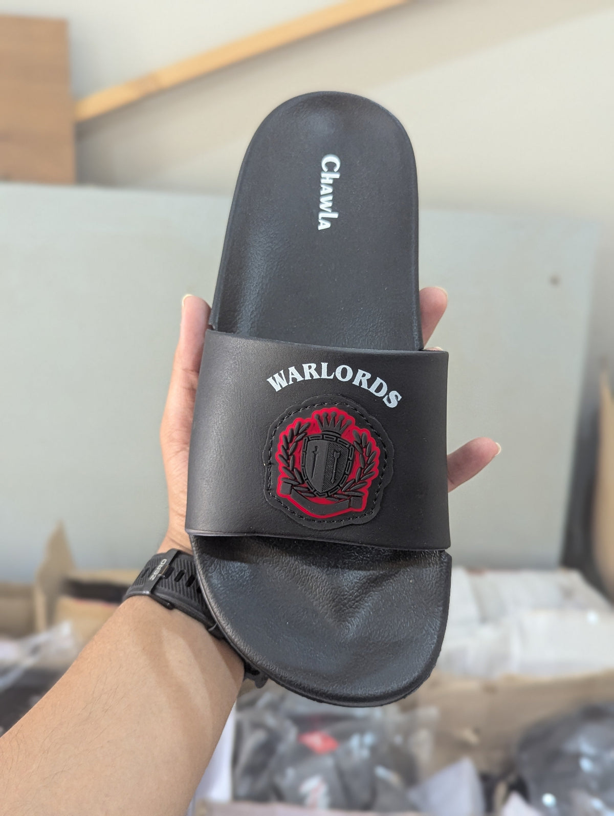 Chawla Warlords Slide Sandals - Black